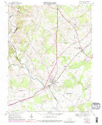 REMINGTON, VA HISTORICAL MAP GEOPDF 7.5X