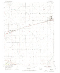 ORDWAY, CO HISTORICAL MAP GEOPDF 7.5X7.5