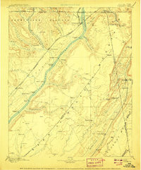 STEVENSON, AL-GA-TN HISTORICAL MAP GEOPD