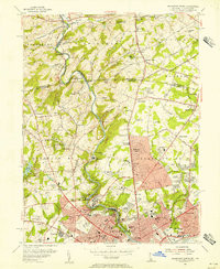WILMINGTON NORTH, DE-PA HISTORICAL MAP G