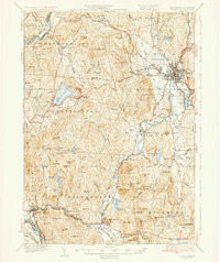 KEENE, NH-VT HISTORICAL MAP GEOPDF 15X15