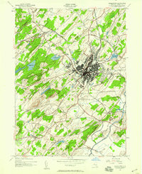 MIDDLETOWN, NY HISTORICAL MAP GEOPDF 7.5
