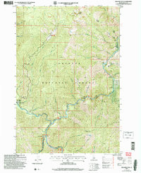 WILLIAMS PEAK, ID HISTORICAL MAP GEOPDF