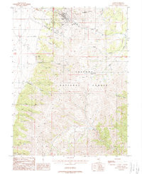 AUSTIN, NV HISTORICAL MAP GEOPDF 7.5X7.5
