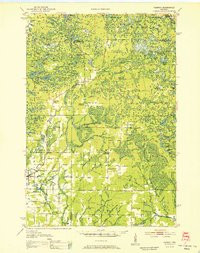 PARRISH, WI HISTORICAL MAP GEOPDF 15X15