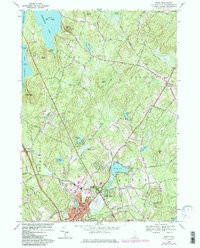 DERRY, NH HISTORICAL MAP GEOPDF 7.5X7.5