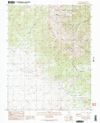 COREY PEAK, NV HISTORICAL MAP GEOPDF 7.5