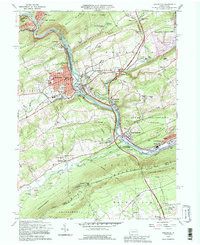 LEHIGHTON, PA HISTORICAL MAP GEOPDF 7.5X