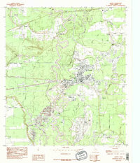 LIBERTY, TX HISTORICAL MAP GEOPDF 7.5X7.