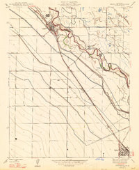 FIREBAUGH, CA HISTORICAL MAP GEOPDF 7.5X