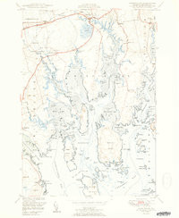 HARRINGTON, ME HISTORICAL MAP GEOPDF 7.5