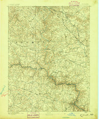 ELLICOTT, MD HISTORICAL MAP GEOPDF 15X15