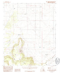 WEST SUNSET MOUNTAIN, AZ HISTORICAL MAP