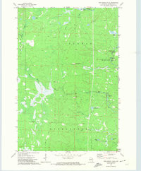 TWELVEFOOT FALLS, WI HISTORICAL MAP GEOP