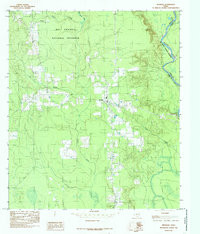 SPURGER, TX HISTORICAL MAP GEOPDF 7.5X7.