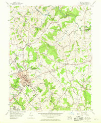 BEL AIR, MD HISTORICAL MAP GEOPDF 7.5X7.