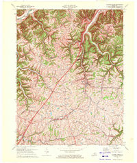 CAMPBELLSBURG, KY HISTORICAL MAP GEOPDF