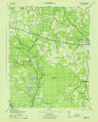 WANGO, MD HISTORICAL MAP GEOPDF 7.5X7.5