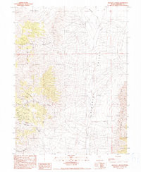 KENNEDY CANYON, NV HISTORICAL MAP GEOPDF