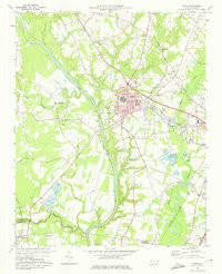 ERWIN, NC HISTORICAL MAP GEOPDF 7.5X7.5