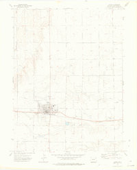 AKRON, CO HISTORICAL MAP GEOPDF 7.5X7.5