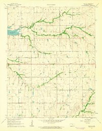 PONTIAC, KS HISTORICAL MAP GEOPDF 7.5X7.
