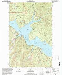 NYACK SW, MT HISTORICAL MAP GEOPDF 7.5X7