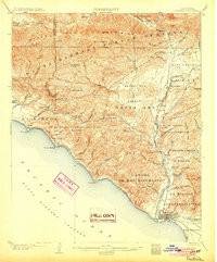 VENTURA, CA HISTORICAL MAP GEOPDF 15X15