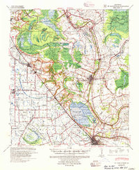 SAINT MARTINVILLE, LA HISTORICAL MAP GEO