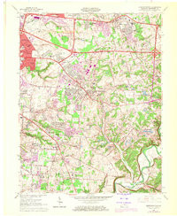 JEFFERSONTOWN, KY HISTORICAL MAP GEOPDF