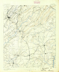 BESSEMER, AL HISTORICAL MAP GEOPDF 30X30