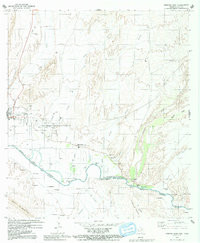 PRESIDIO EAST, TX HISTORICAL MAP GEOPDF
