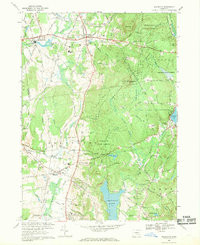 ELLINGTON, CT HISTORICAL MAP GEOPDF 7.5X