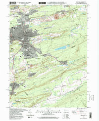 HAZLETON, PA HISTORICAL MAP GEOPDF 7.5X7