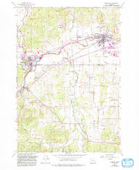 SHERIDAN, OR HISTORICAL MAP GEOPDF 7.5X7