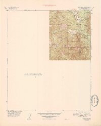 WAGONER, AZ HISTORICAL MAP GEOPDF 15X15