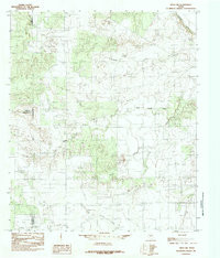 MILES NW, TX HISTORICAL MAP GEOPDF 7.5X7