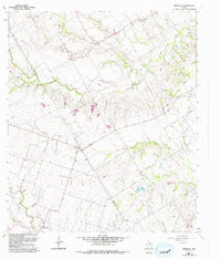 BELFALLS, TX HISTORICAL MAP GEOPDF 7.5X7