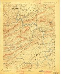 DUBLIN, VA-WV HISTORICAL MAP GEOPDF 30X3