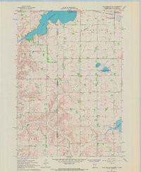 LAKE BENTON NW, MN-SD HISTORICAL MAP GEO