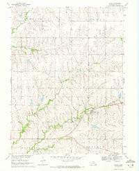 FILLEY, NE HISTORICAL MAP GEOPDF 7.5X7.5