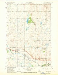 LAKE HENRY, MN HISTORICAL MAP GEOPDF 7.5