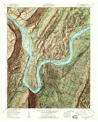 CHATTANOOGA, TN HISTORICAL MAP GEOPDF 7.
