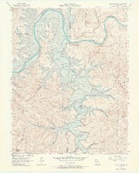 TABLE ROCK DAM, MO HISTORICAL MAP GEOPDF