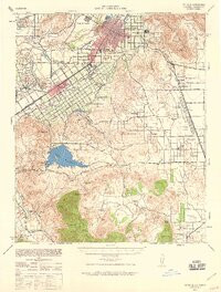 RIVERSIDE, CA HISTORICAL MAP GEOPDF 15X1
