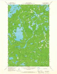 ALICE LAKE, MN HISTORICAL MAP GEOPDF 7.5