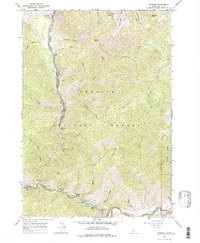 SUNBEAM, ID HISTORICAL MAP GEOPDF 7.5X7.