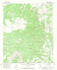 GLENWOOD, NM HISTORICAL MAP GEOPDF 7.5X7