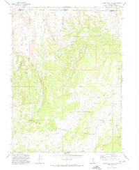 SEVEN TREE FLAT, UT-WY HISTORICAL MAP GE