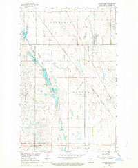 SNYDER LAKE, ND HISTORICAL MAP GEOPDF 7.